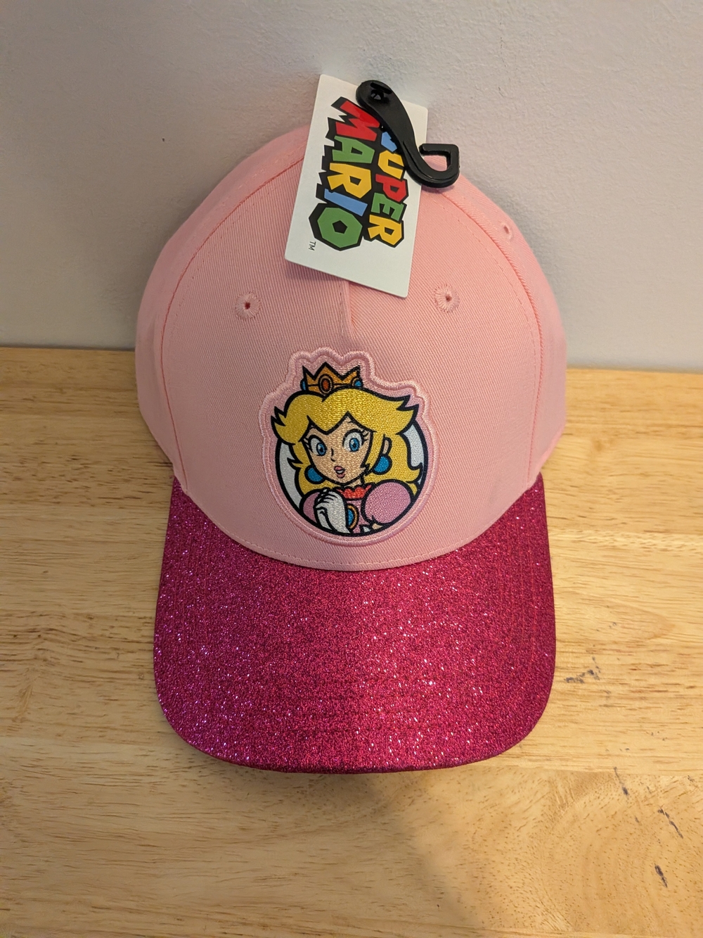 Cap with Princess Peach Patch